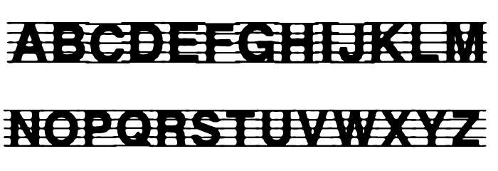 distracted musician Font LOWERCASE
