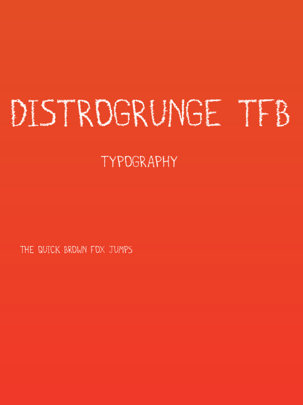 distrogrunge tfb Poster