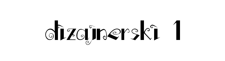 dizajnerski 1  Free Fonts Download