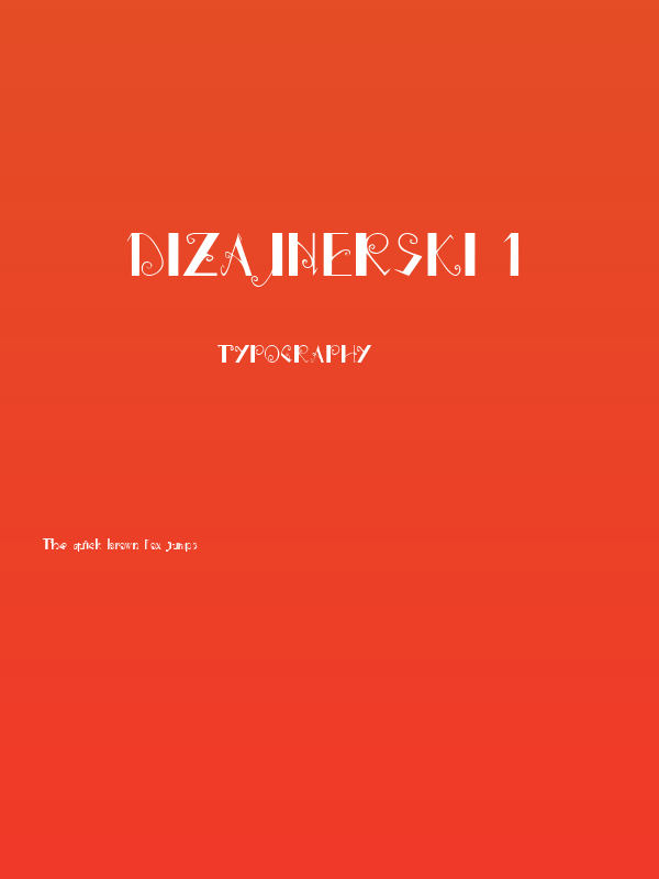 dizajnerski 1 Poster