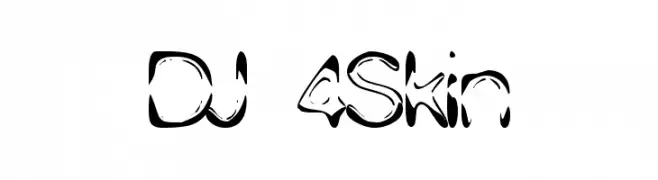 DJ 4Skin  font caratteri gratis