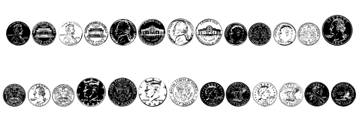 DJ Coinage Font LOWERCASE