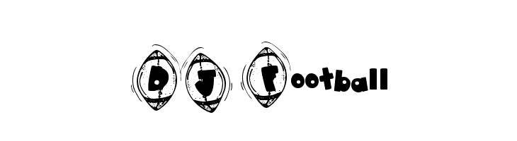 DJ Football Font