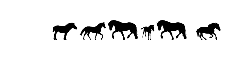 DJ Horses 1  Frei Schriftart Herunterladen