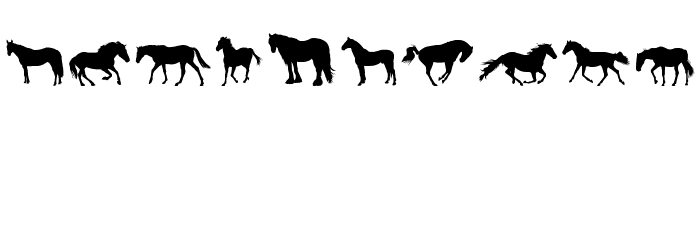 DJ Horses 1 Font OTHER CHARS