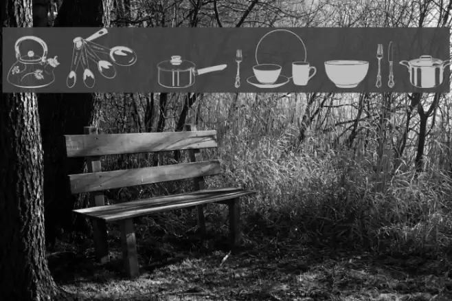 DJ Kitchen Font examples