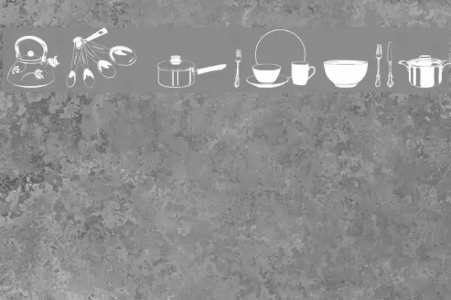 DJ Kitchen Font examples