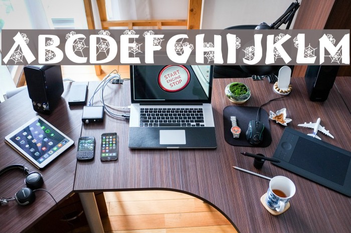 DJ Web Font examples