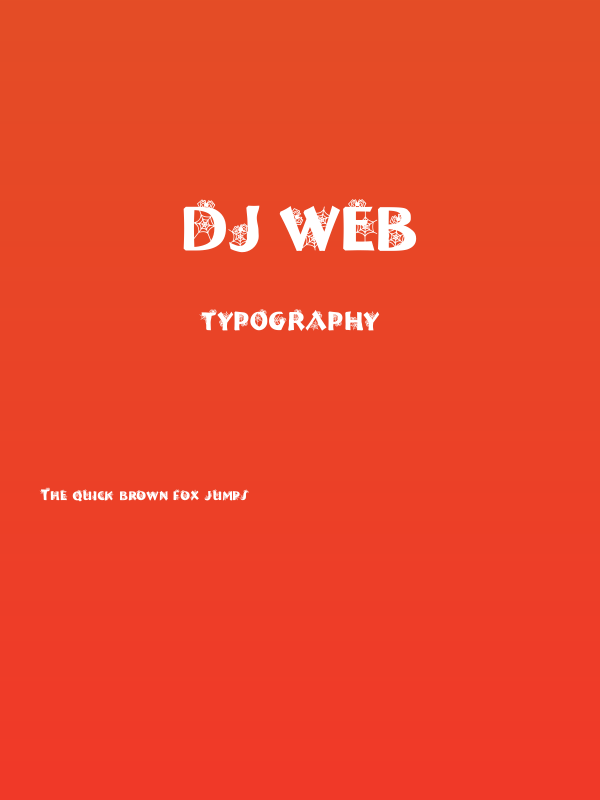 DJ Web Poster