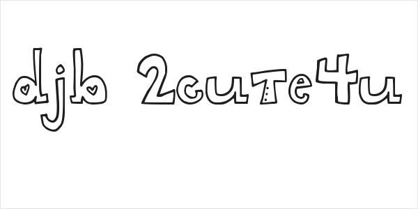 DJB 2CUTE4U Logo