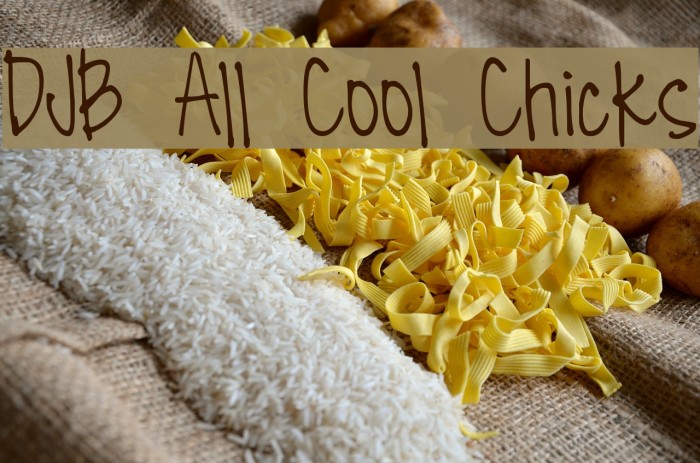 DJB All Cool Chicks Example 2