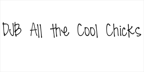 DJB All the Cool Chicks Logo