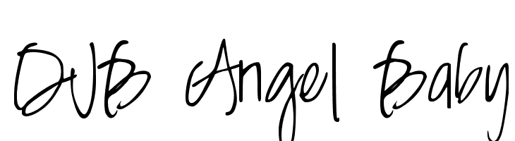 DJB Angel Baby Font