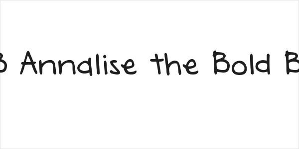 DJB Annalise the Bold Bold Logo