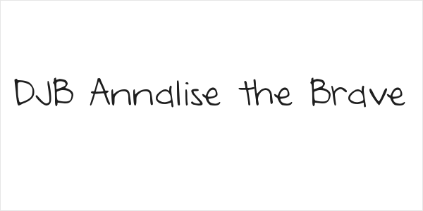 DJB Annalise the Brave Logo