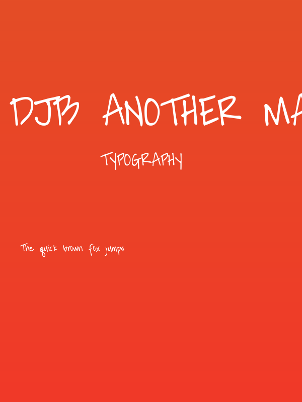 DJB Another Mandy Poster