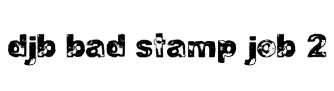 DJB BAD STAMP JOB 2 