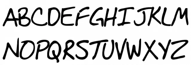 DJB BLUEPRINT Шрифта ВЕРХНИЙ