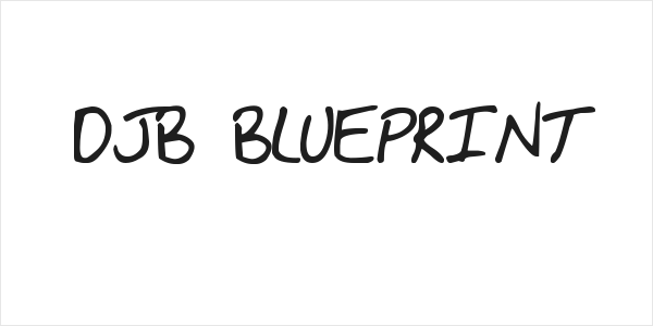 DJB BLUEPRINT Logo