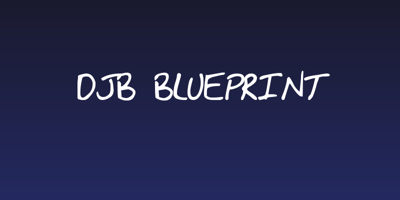 DJB BLUEPRINT Social Header