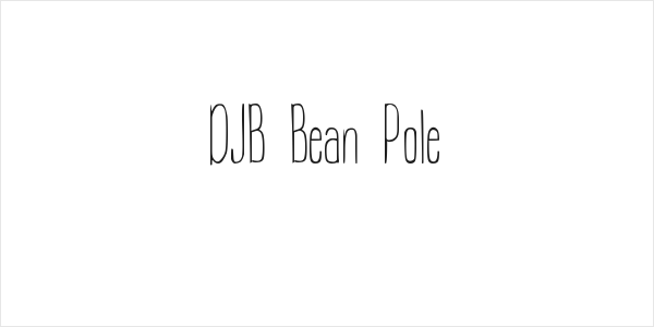 DJB Bean Pole Logo