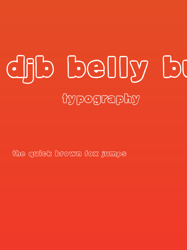 DJB Belly Button-Outtie Poster