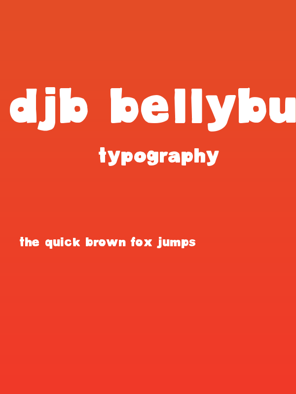 DJB BellyButton-Innie Bold Poster