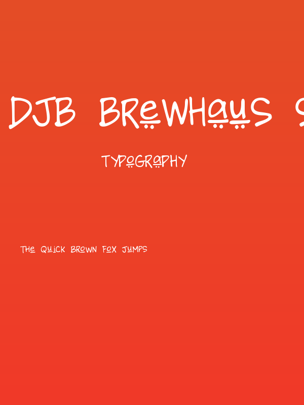 DJB Brewhaus Special Poster