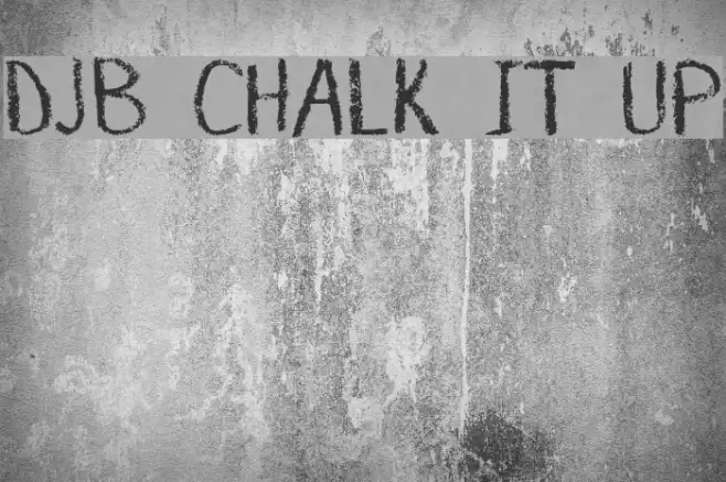 DJB CHALK IT UP Example 3