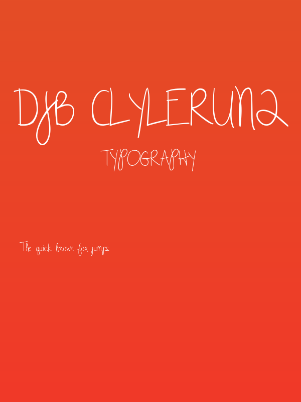 DJB CLyleRun2 Poster