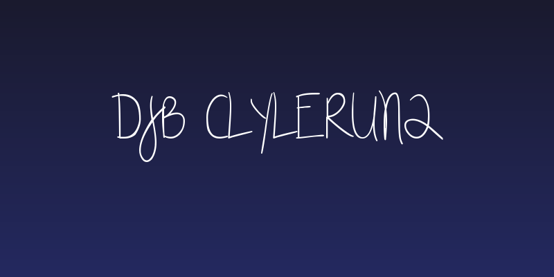 DJB CLyleRun2 Social Header