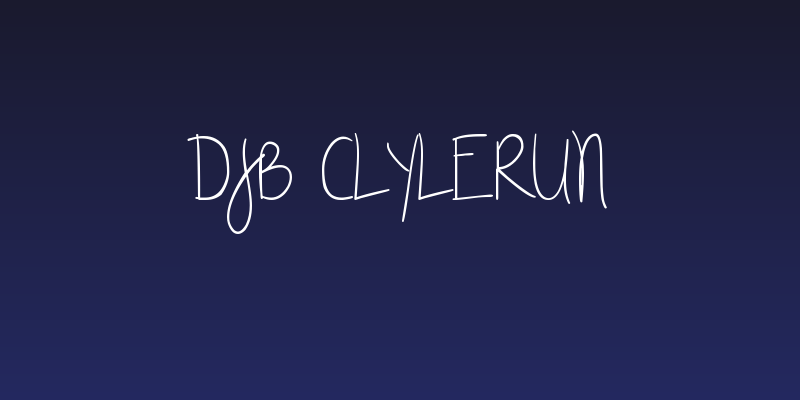 DJB CLyleRun Social Header