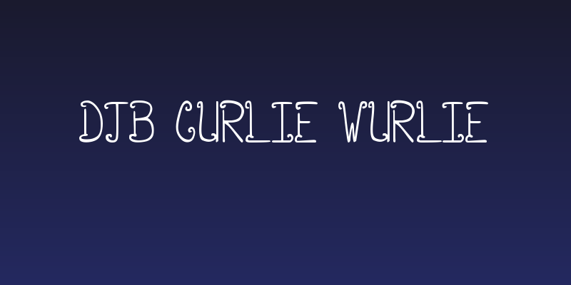 DJB CURLIE WURLIE Social Header