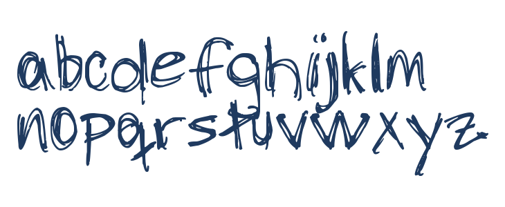 DJB Chicken Skratchez Lowercase