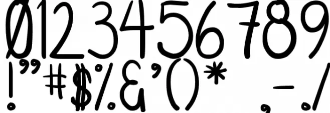 DJB Coffee Shoppe Espresso Font OTHER CHARS