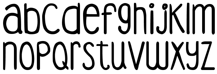DJB Coffee Shoppe Espresso Font LOWERCASE
