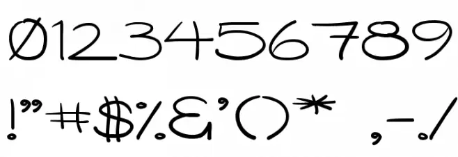 DJB Coffee Shoppe Venti Font OTHER CHARS