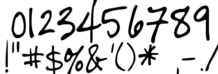 DJB Color Me Chic Font OTHER CHARS