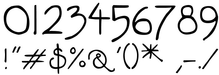 DJB Constance Beauregard Font OTHER CHARS