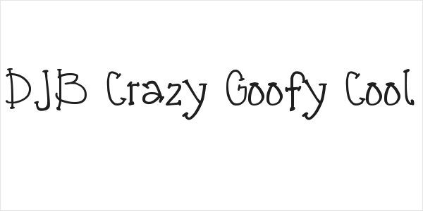 DJB Crazy Goofy Cool Logo