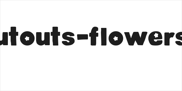 DJB Cutouts-Flowers Bold Logo