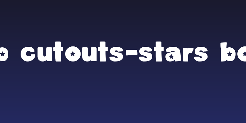 DJB Cutouts-Stars Bold Social Header