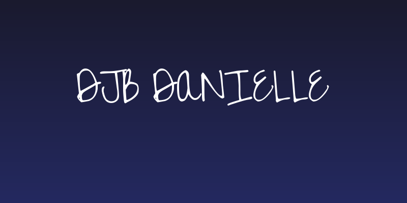DJB Danielle Social Header