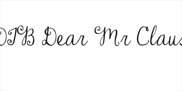 DJB Dear Mr Claus Logo