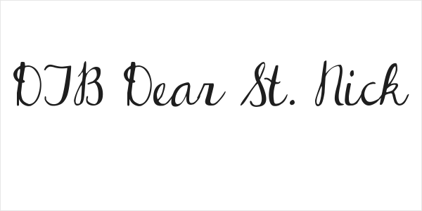 DJB Dear St. Nick Logo