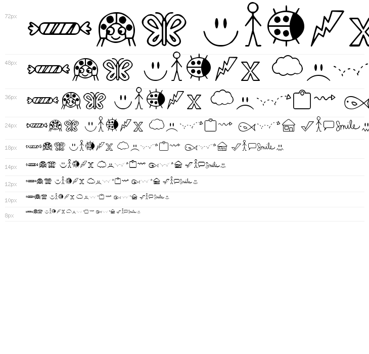 DJB Doodled Bits Waterfall