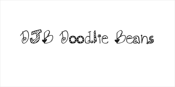 DJB Doodlie Beans Logo