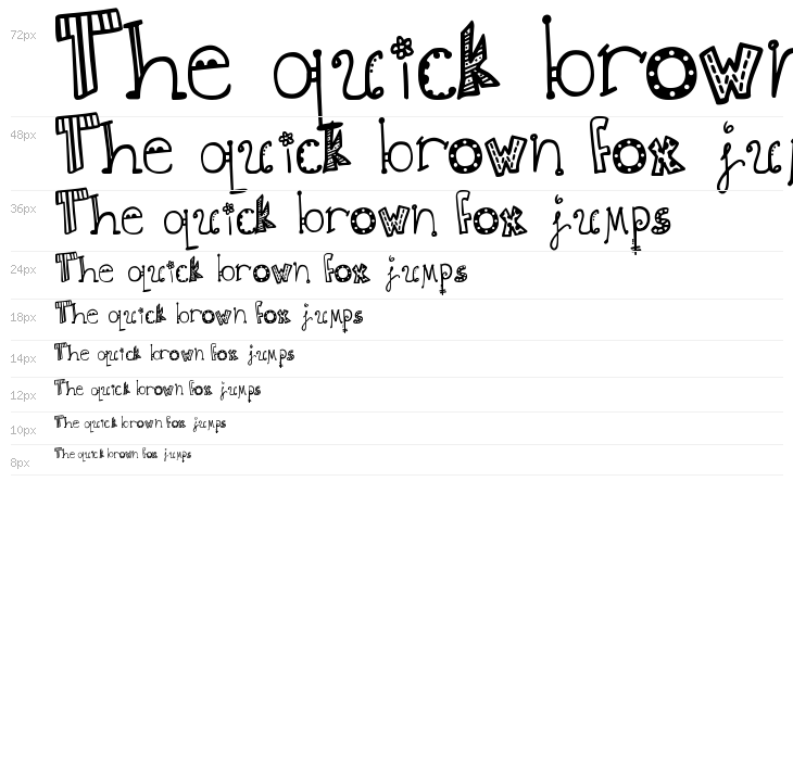 DJB Doodlie Beans Waterfall