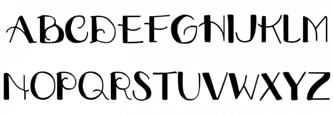 DJB Downstairs at the Abbey Schriftart Groß