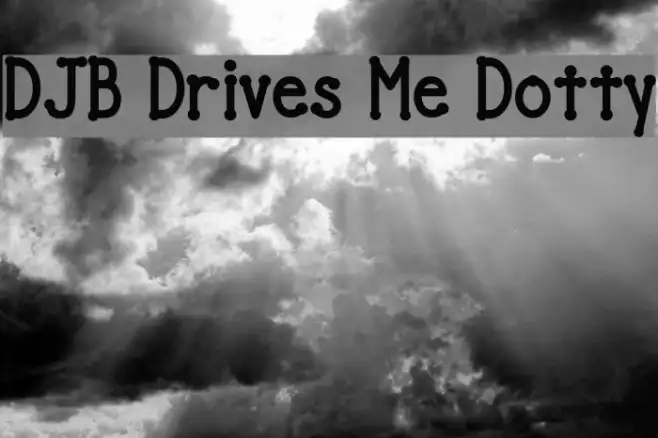DJB Drives Me Dotty Example 3